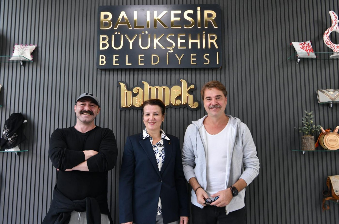 Engin Altan Düzyatan Çamlık BALMEK Atölyelerimizi Ziyaret Etti